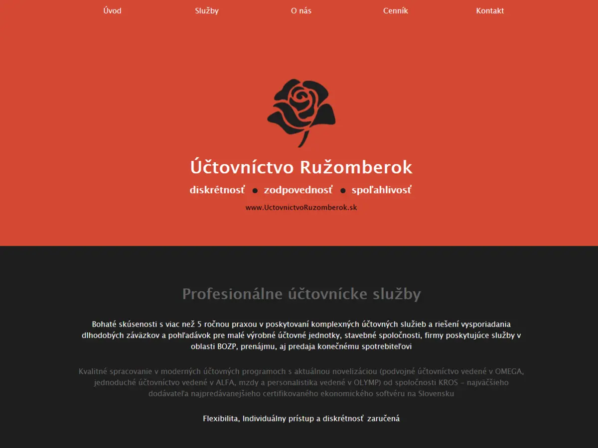 Účtovníctvo Ružomberok
